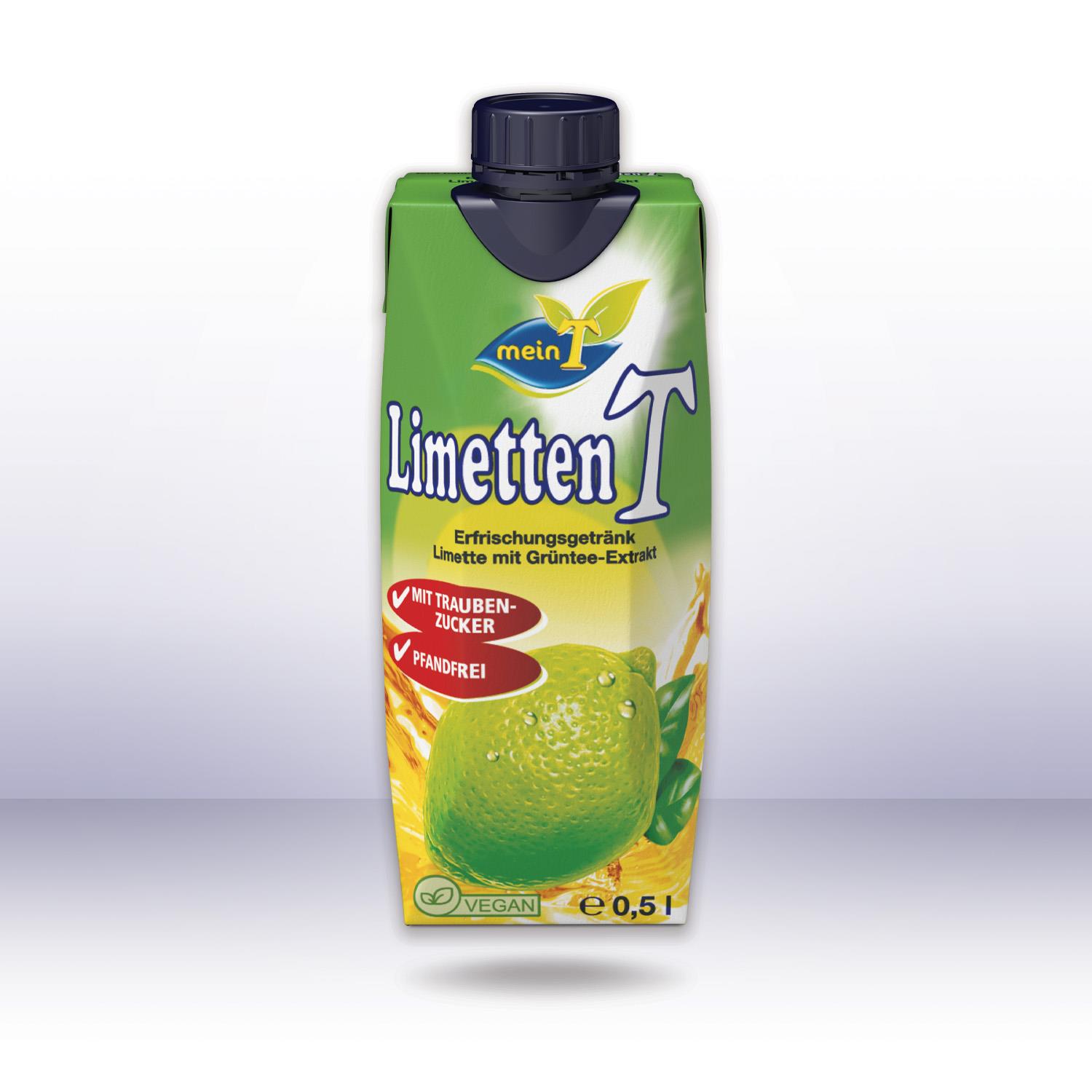 meinT LimettenT, 0,5l, pfandfrei