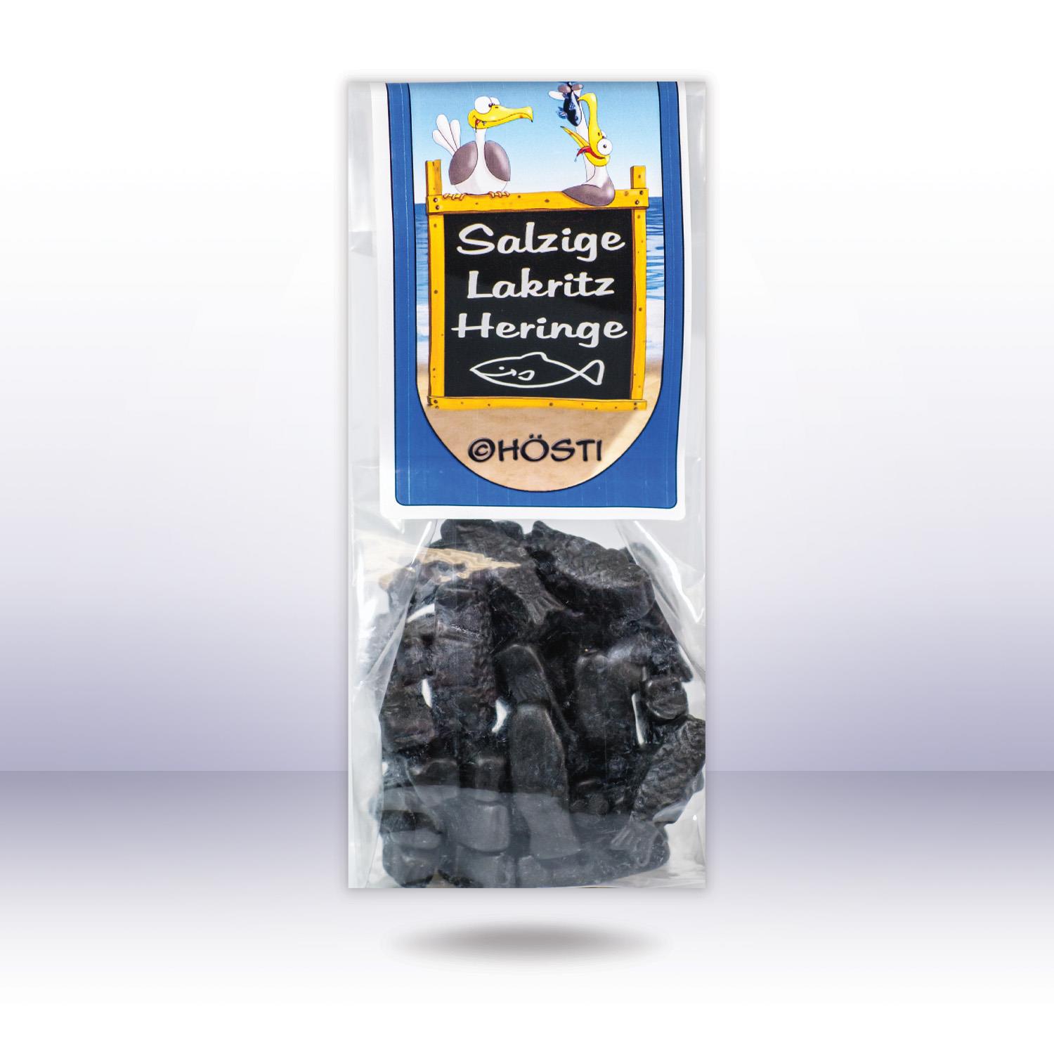 HÖSTI Salzige Lakritz Heringe, 120g
