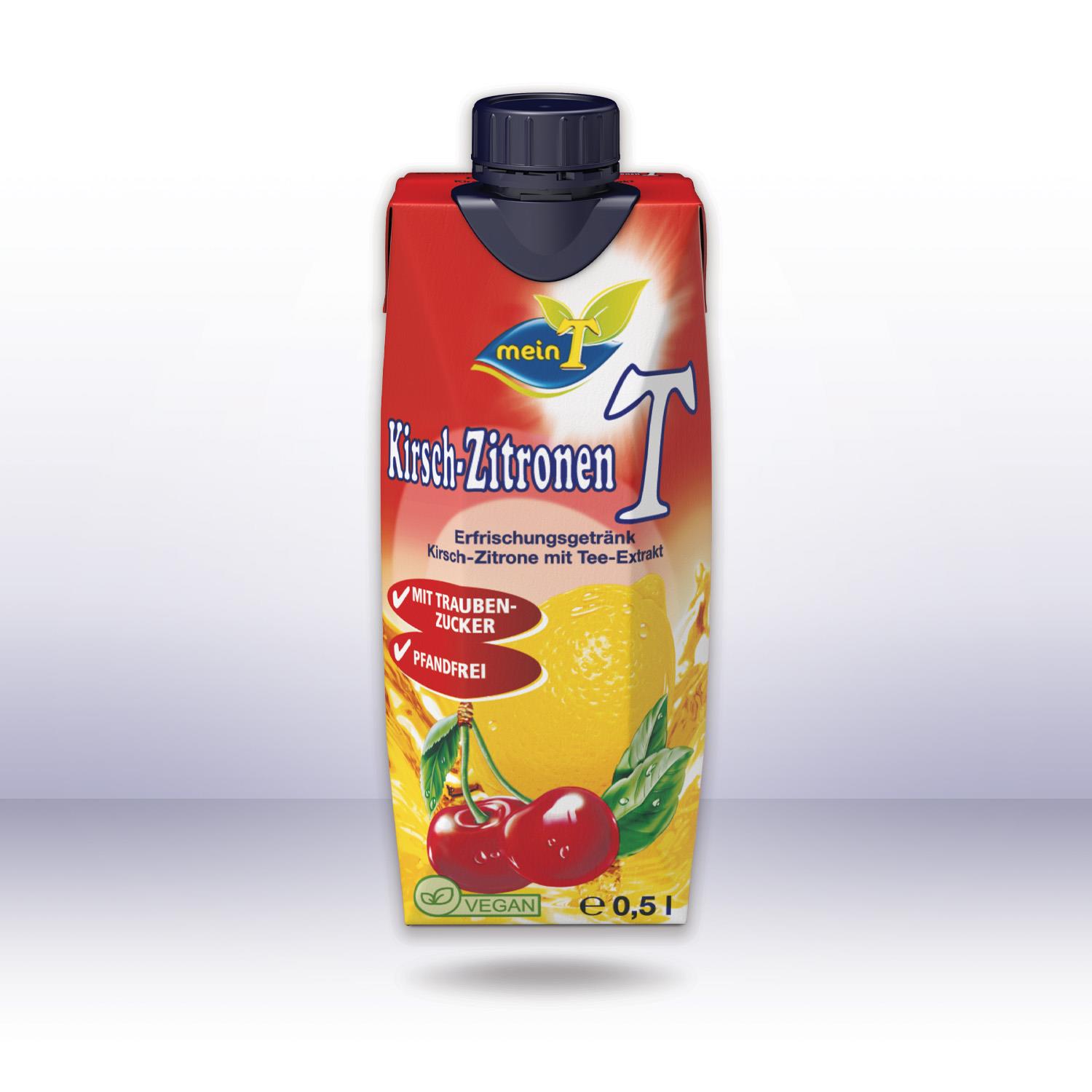 meinT Kirsch-ZitronenT, 0,5l, pfandfrei