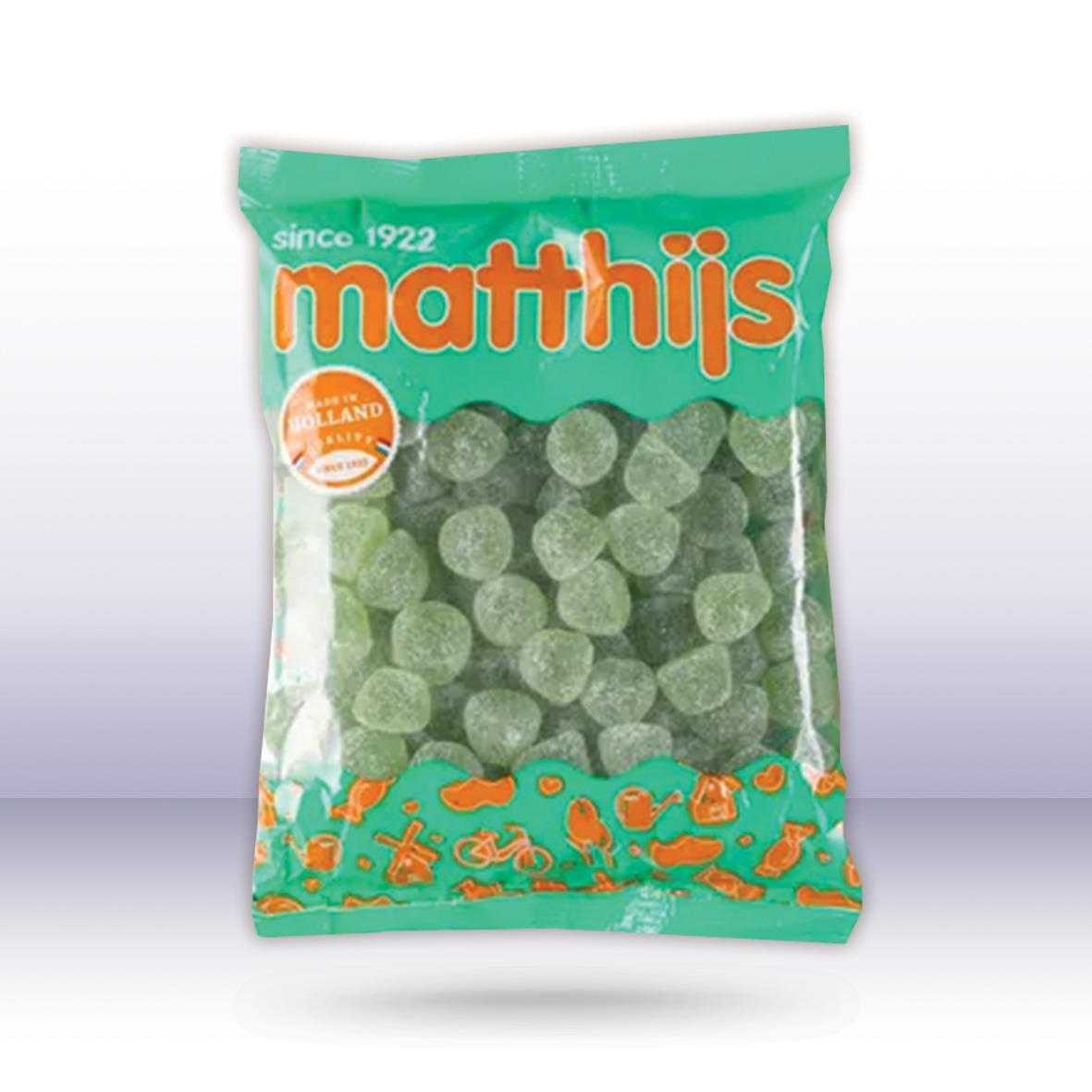 Matthijs Menthol Groentjes, 400 g