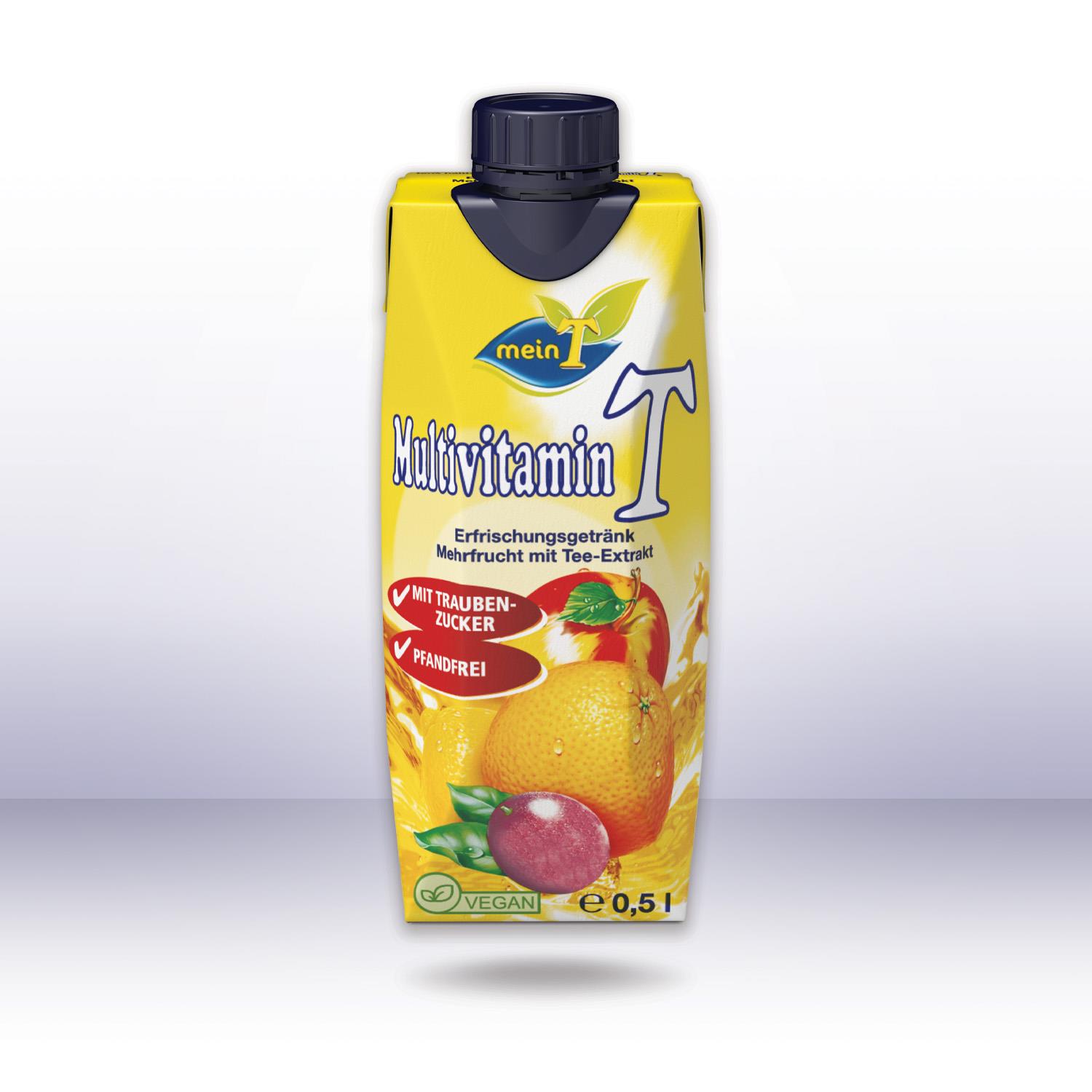meinT MultivitaminT, 0,5l, pfandfrei