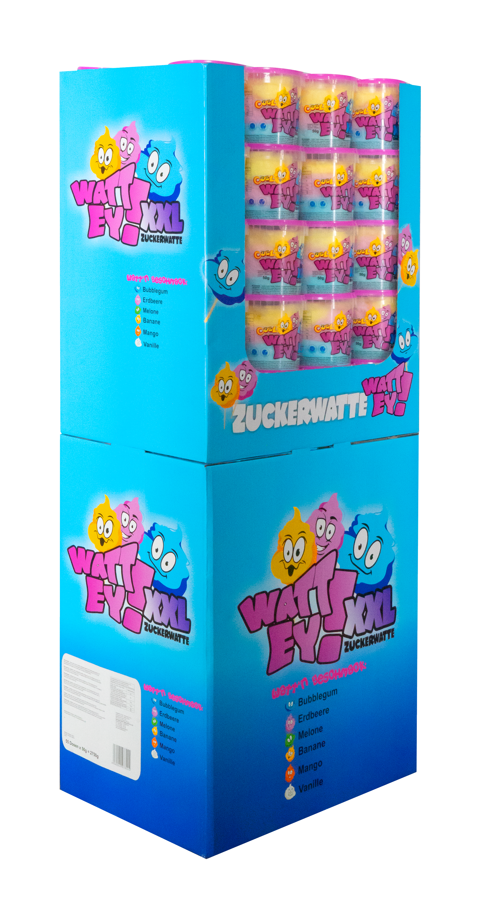 KA Cool Watt Ey! XXLZuckerwatteeimer, 50g