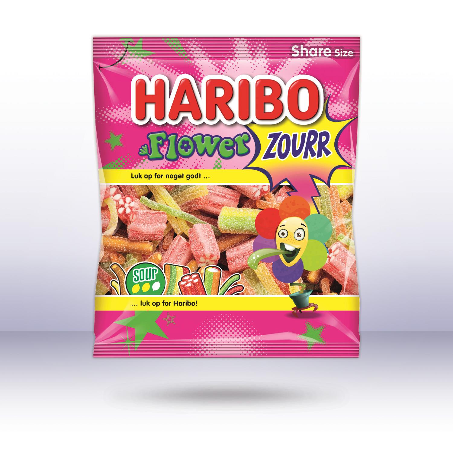 Haribo Dänemark Flower Zourr, 325g