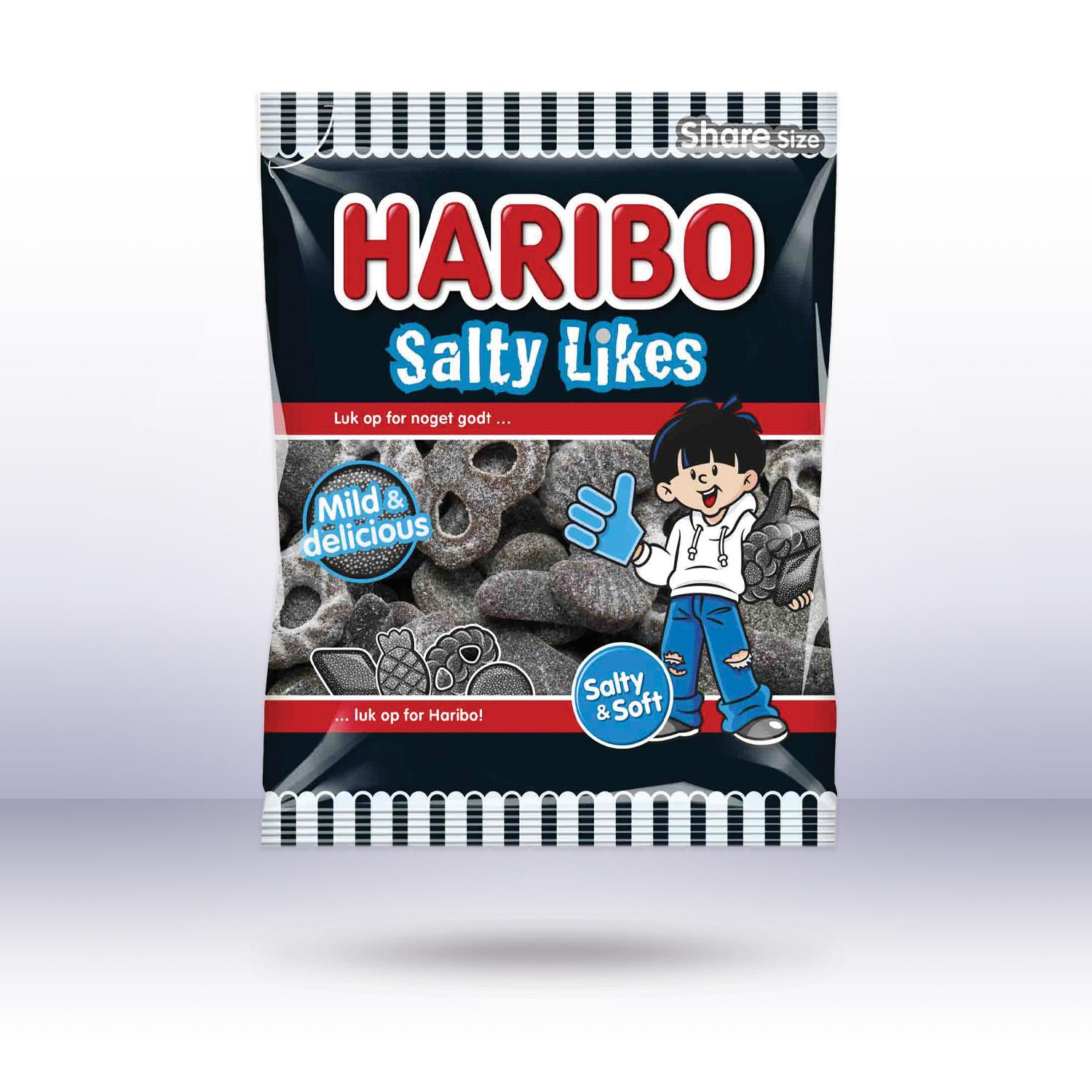 Haribo Dänemark Salty Likes, 350g