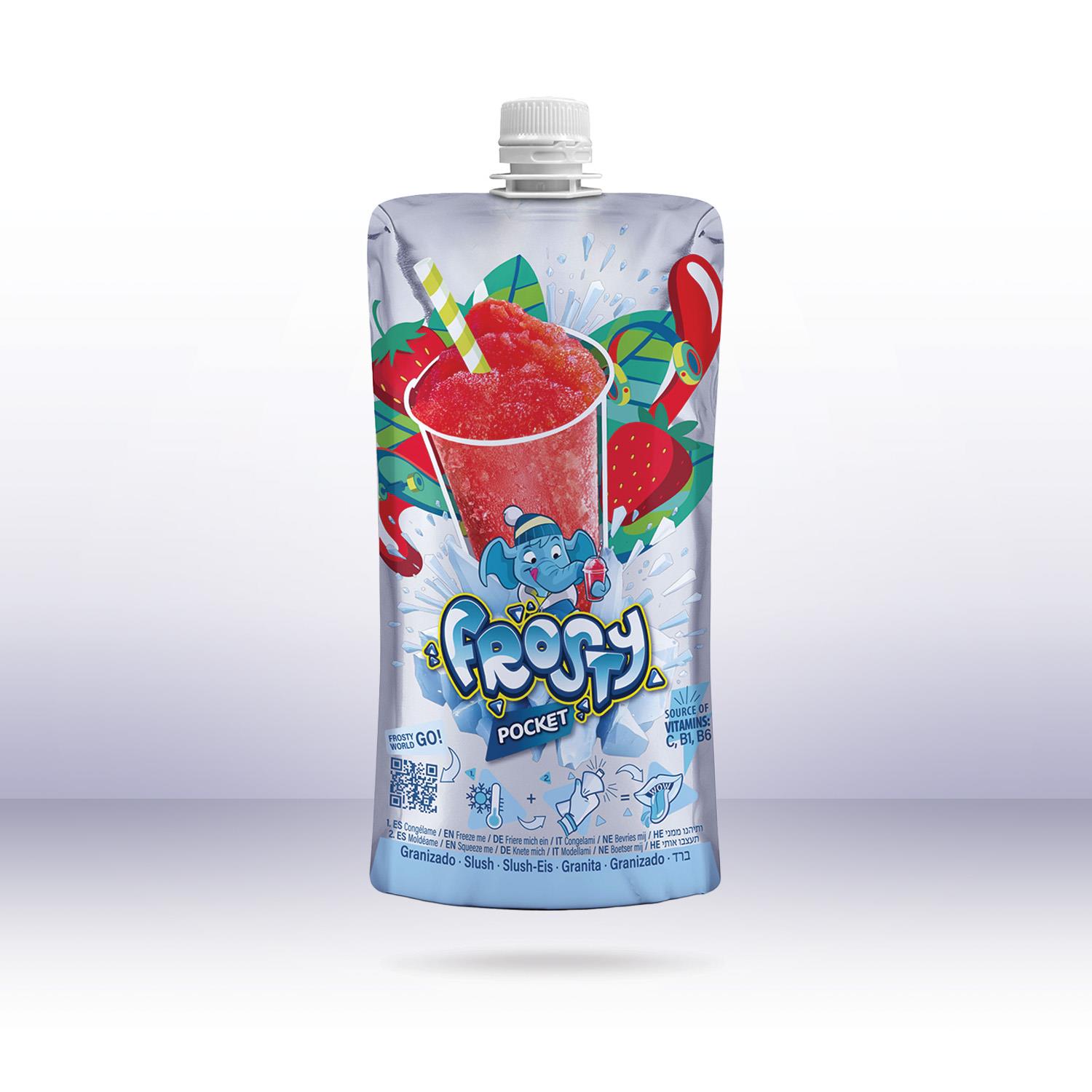 Frosty Pocket Strawberry, 160g