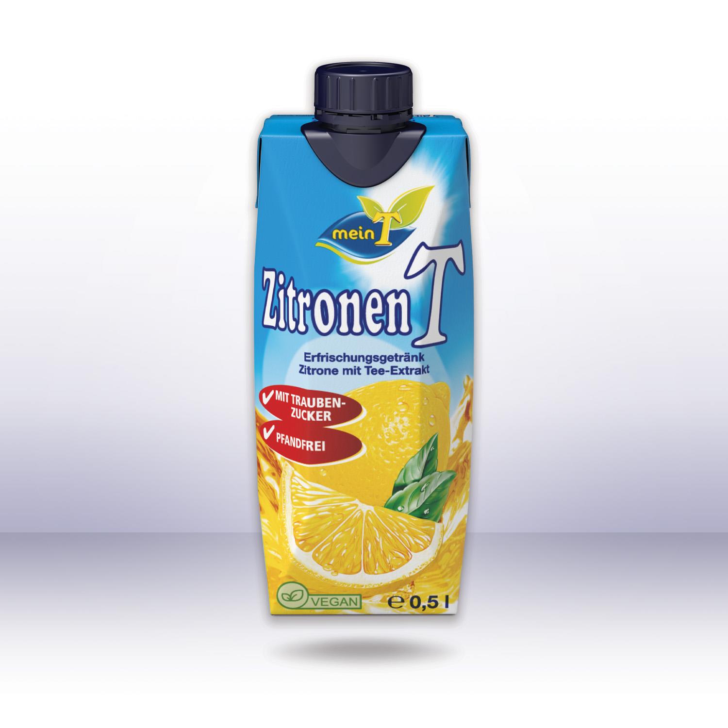 meinT ZitronenT, 0,5l, pfandfrei