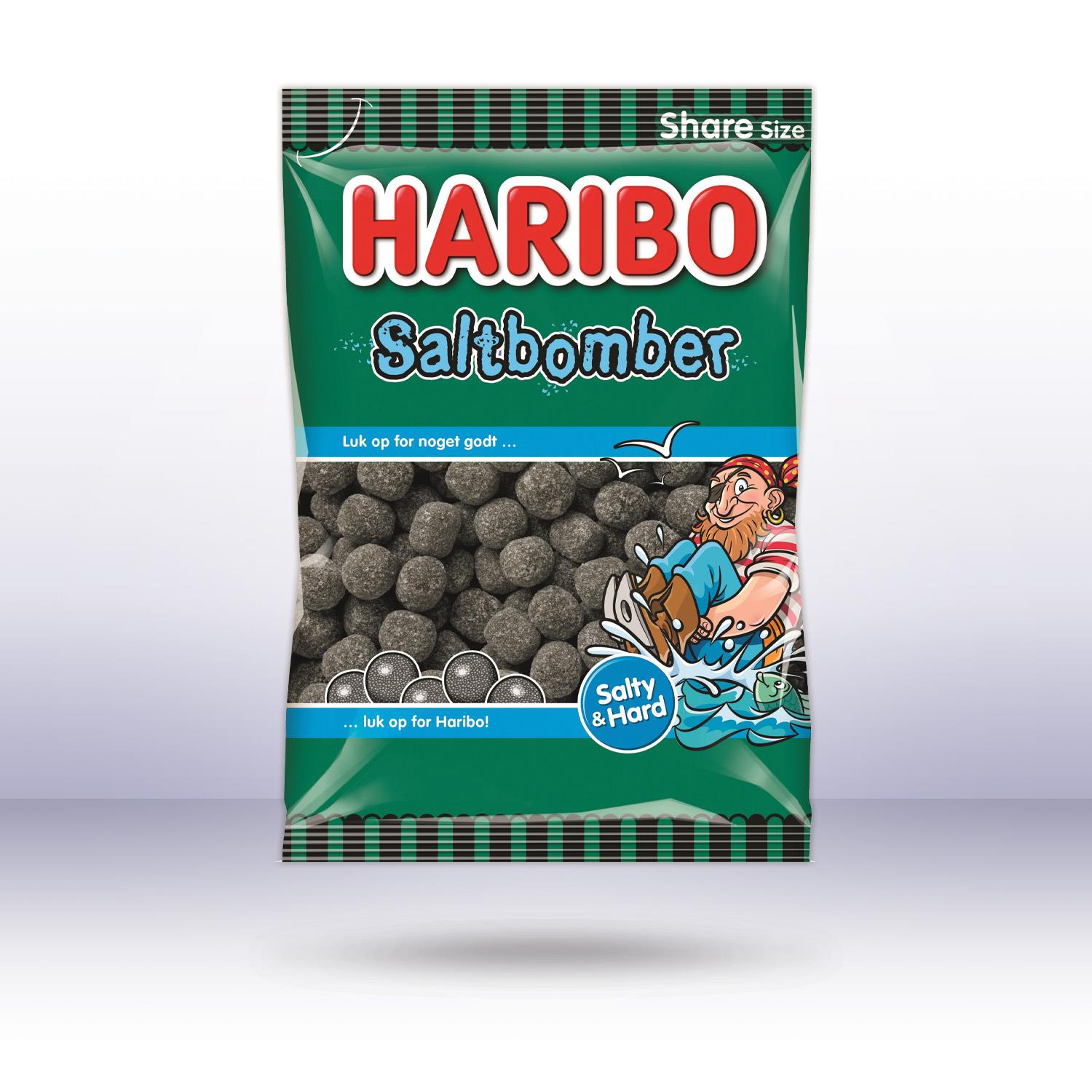 Haribo Dänemark Saltbomber, 325g