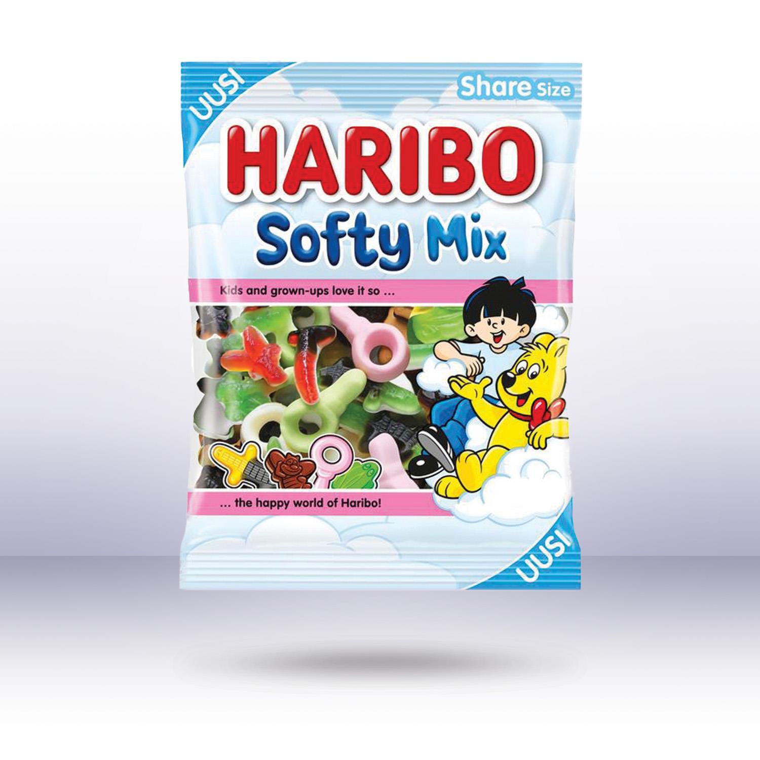 Haribo Dänemark Softy Mix, 325g
