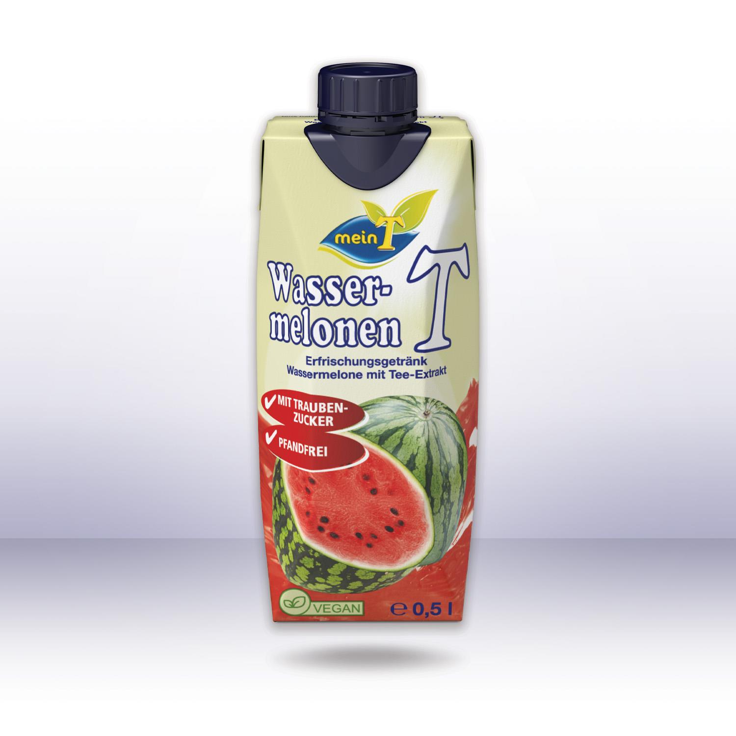 meinT WassermelonenT, 0,5l, pfandfrei