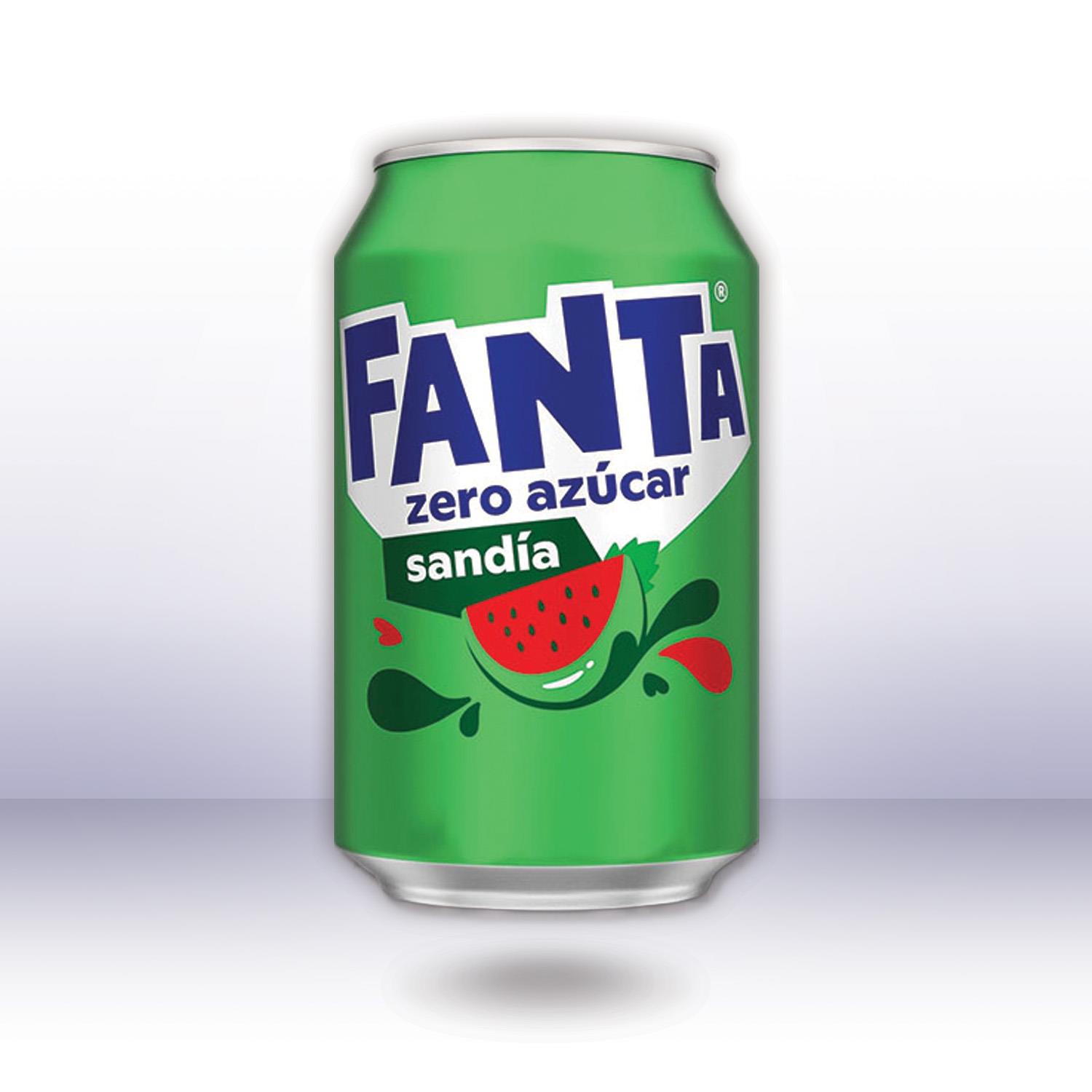 Fanta Sandia (Wassermelone) Zero, 330 ml