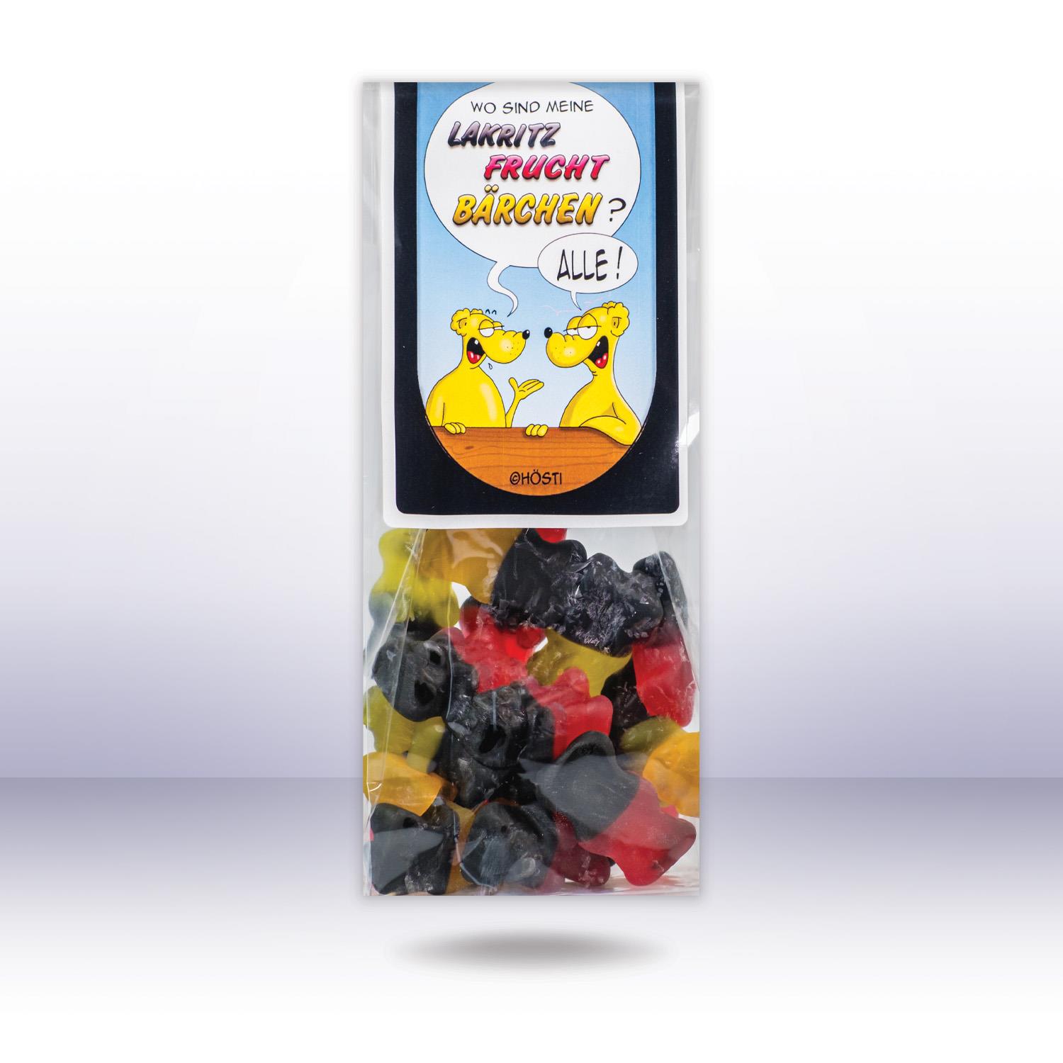 HÖSTI Lakritz-Frucht Bärchen, 120g