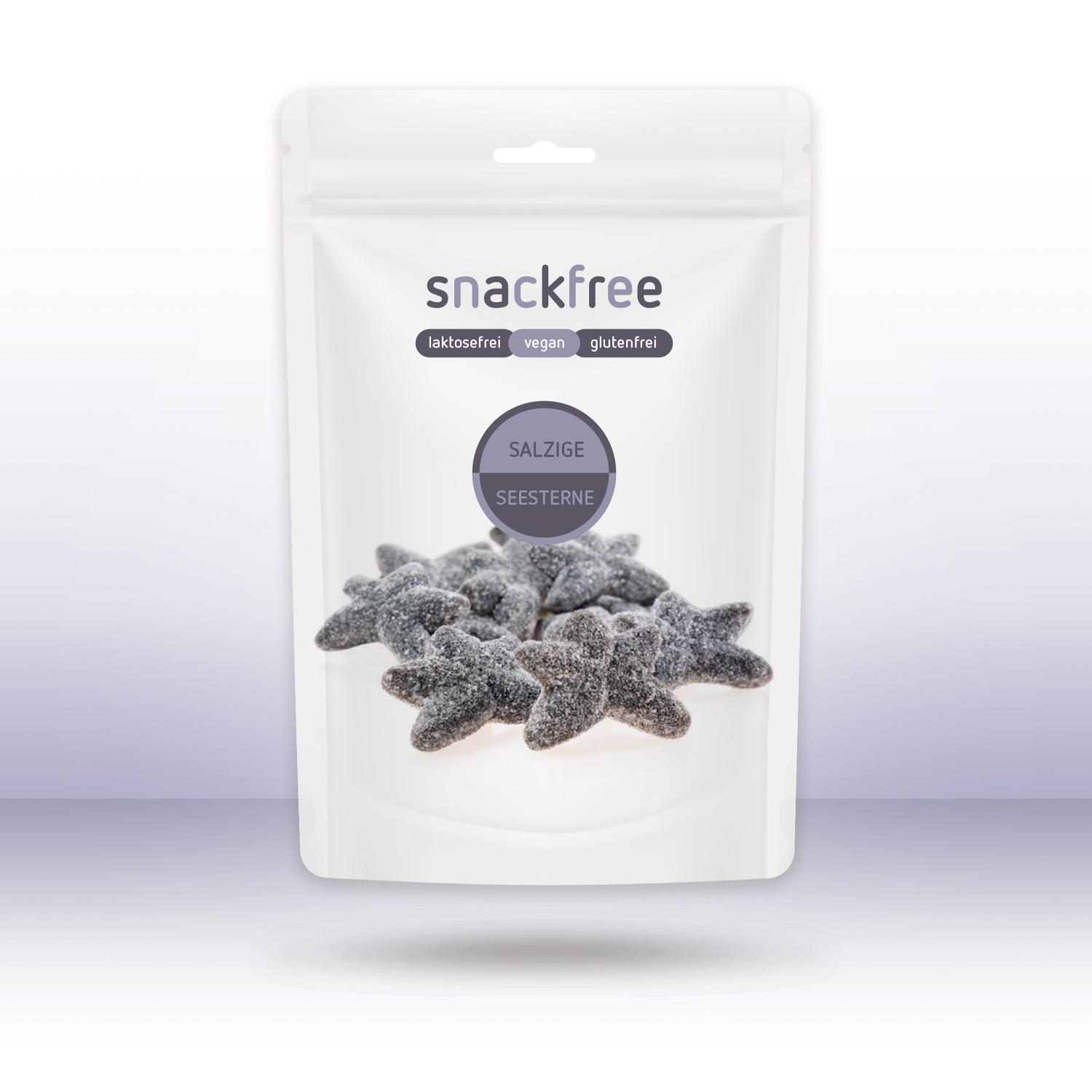 snackfree - Salzige Seesterne, 150g