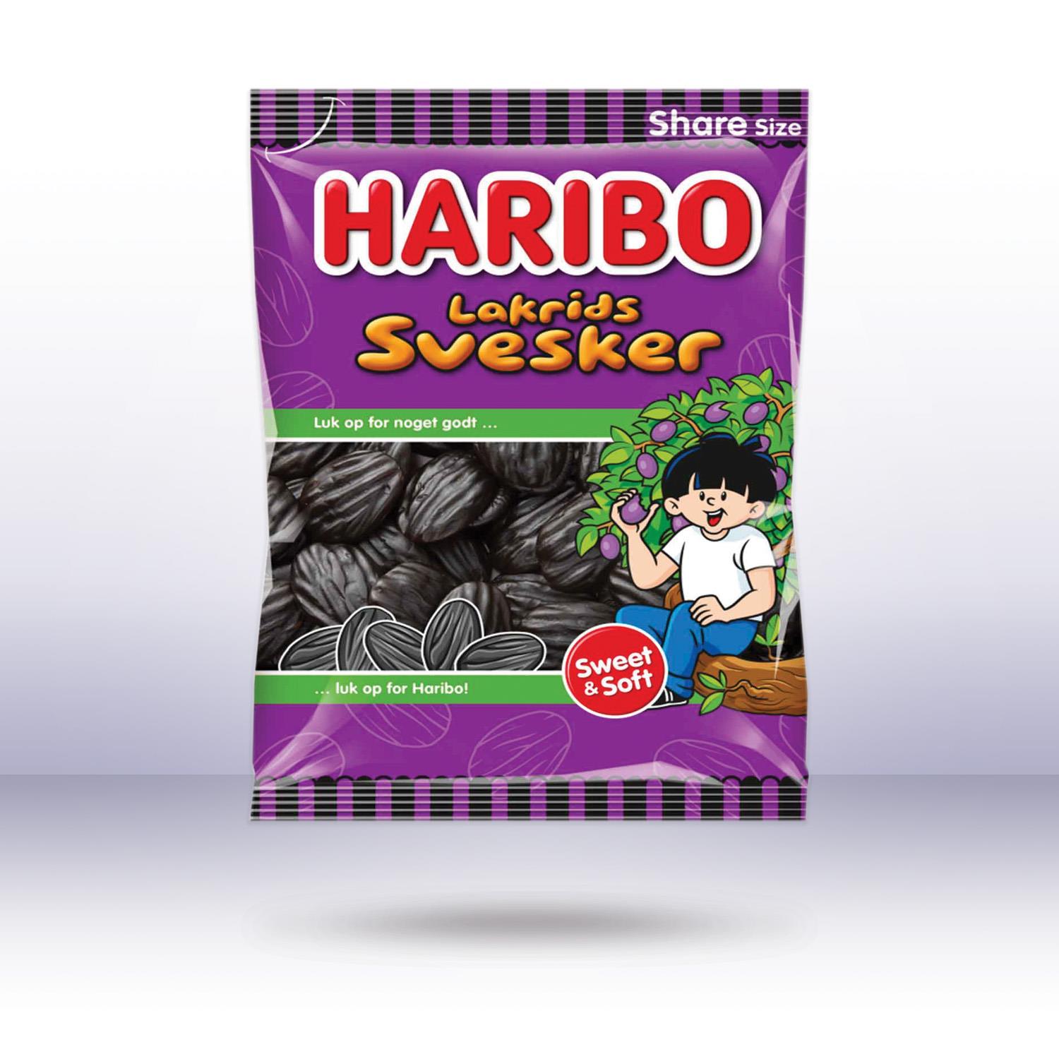 Haribo Dänemark Lakrids Svesker, 375g