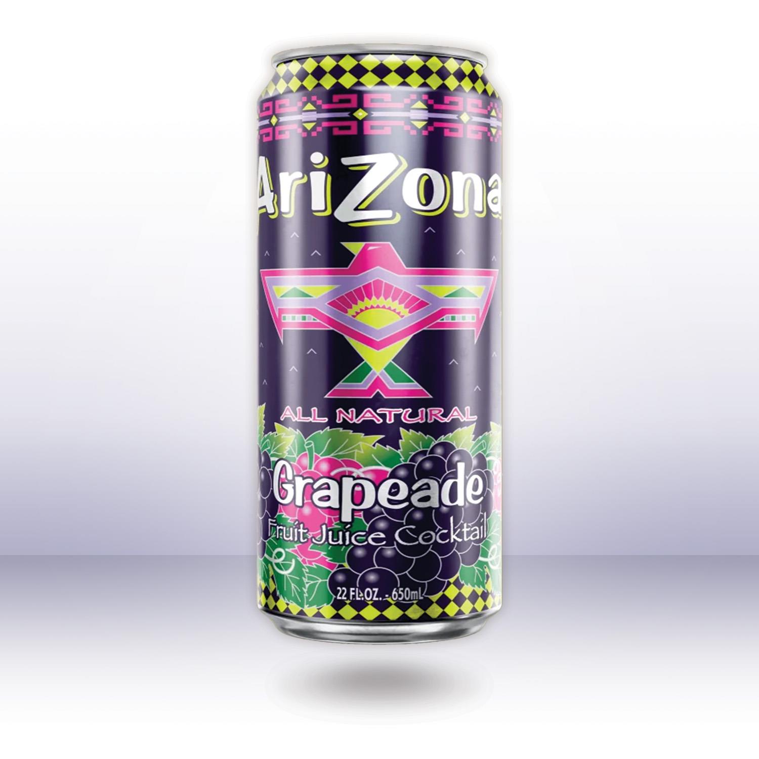 US Arizona Grapeade Fruit Juice Cocktail, 650 ml