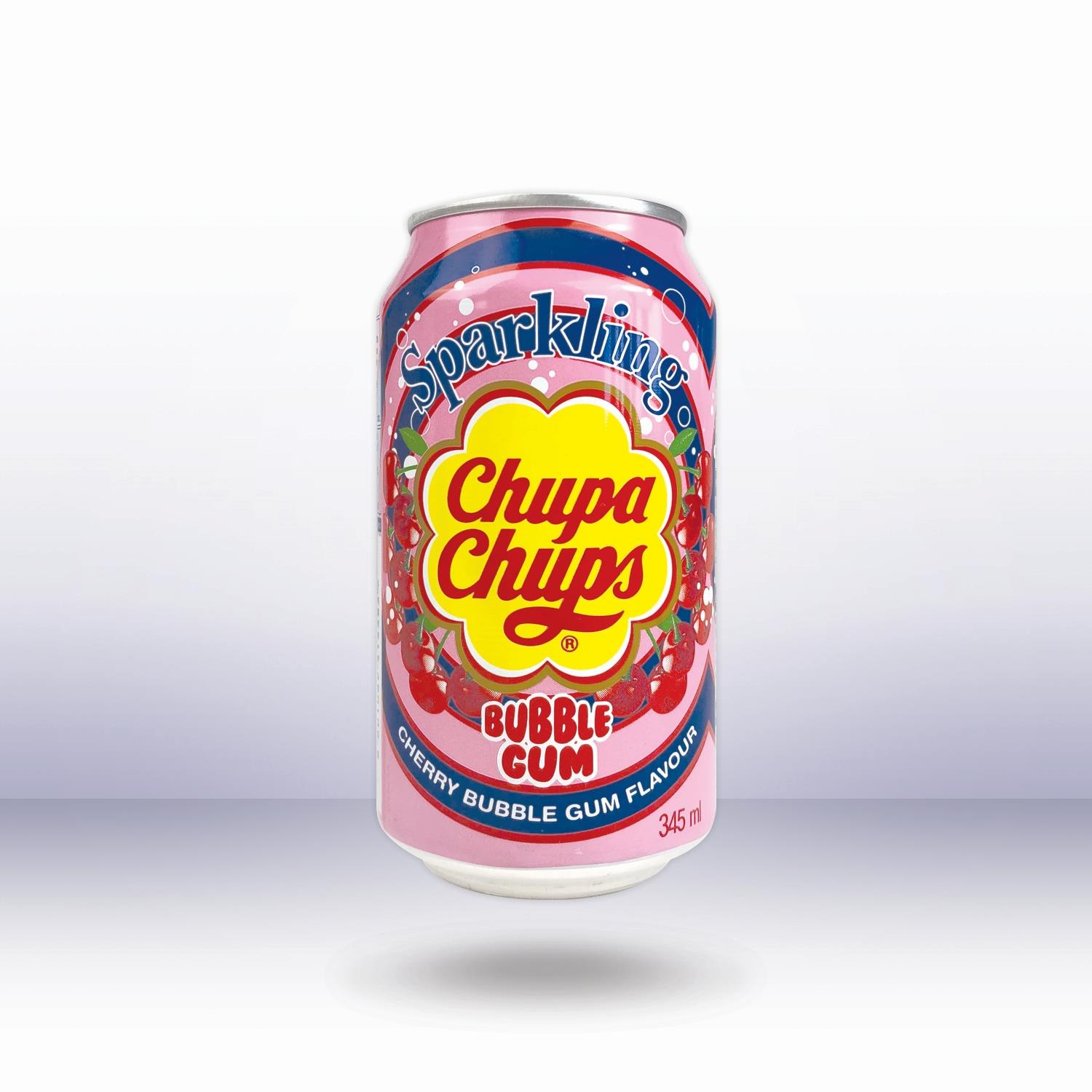 Chupa Chups Cherry Bubble Gum, 345 ml