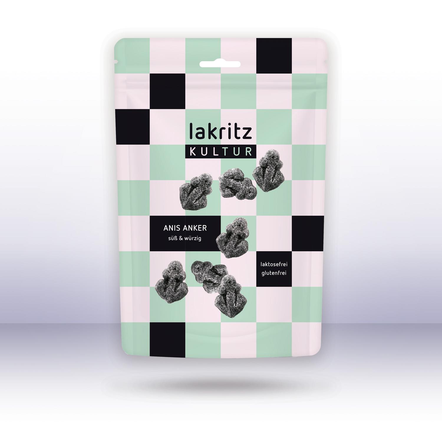 LAKRITZ KULTUR Anis Anker, 150 g