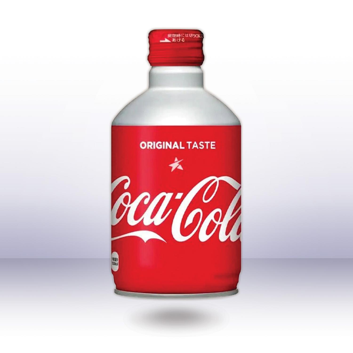 Japan Coca Cola Aluflasche, 300ml