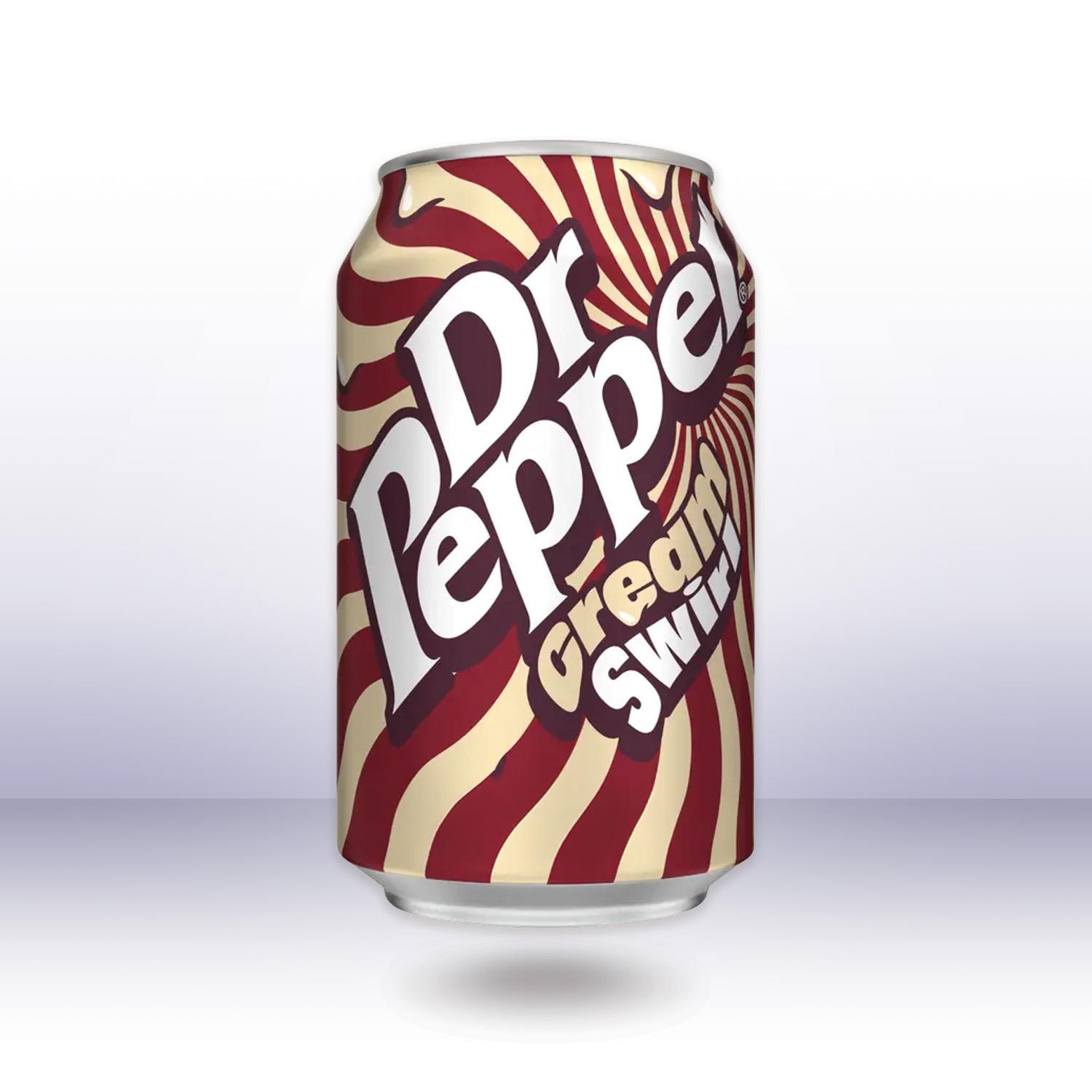 Dr Pepper Cream Swirl, 330 ml
