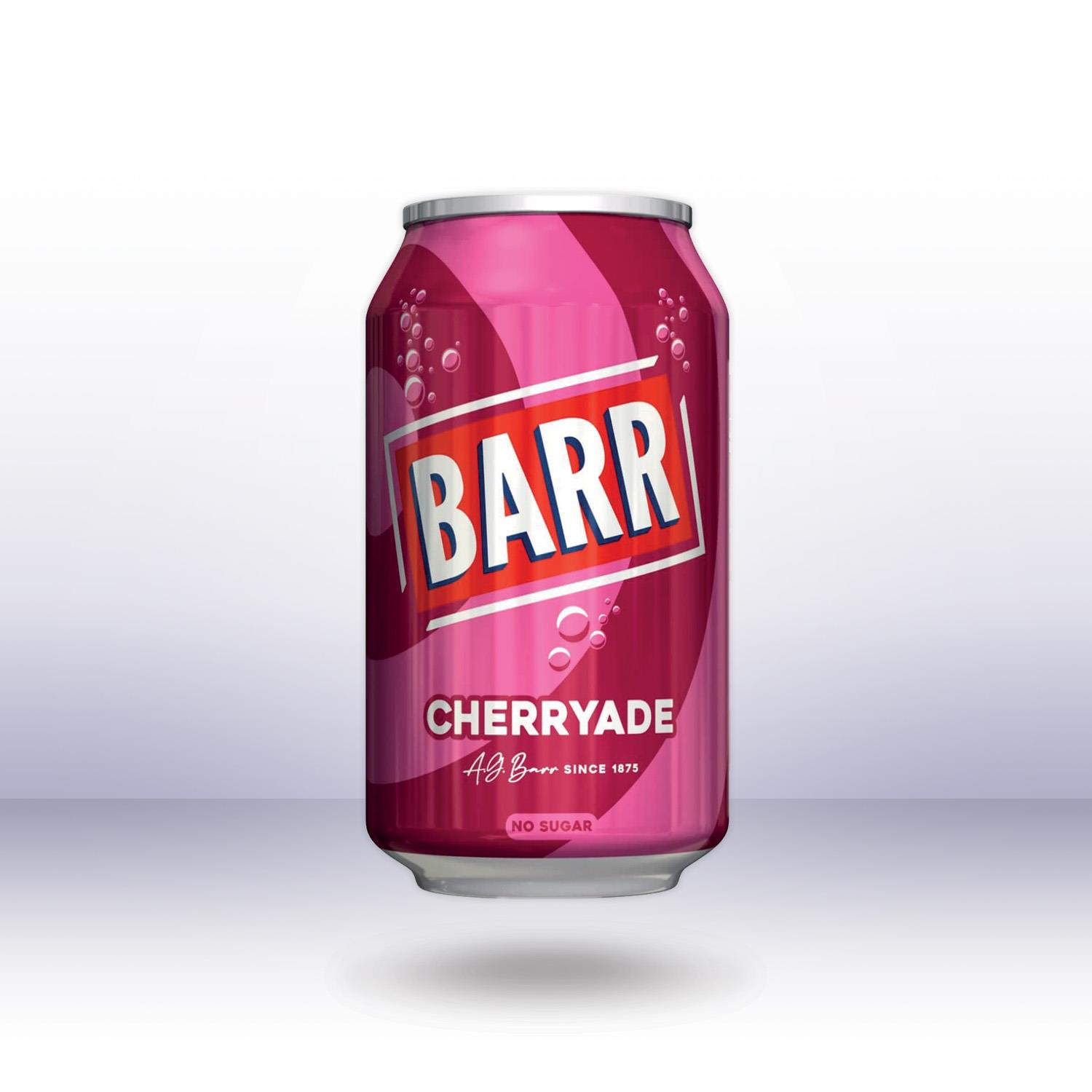 Barr Cherryade No Sugar, 330ml
