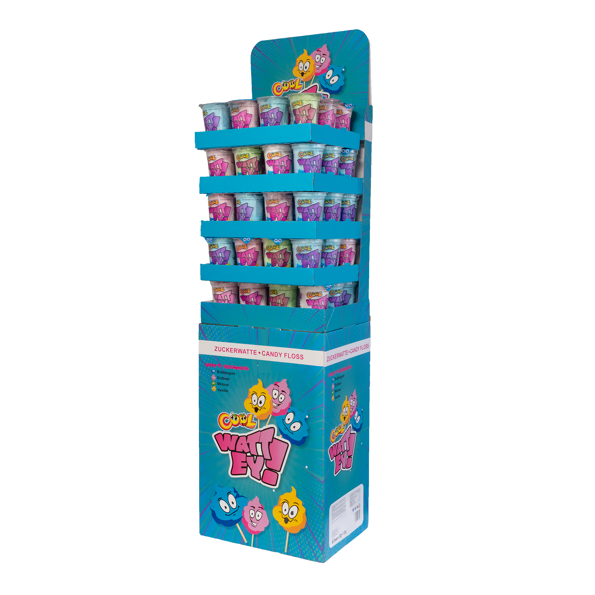KA Cool Watt Ey! Zuckerwattebecher, 20g