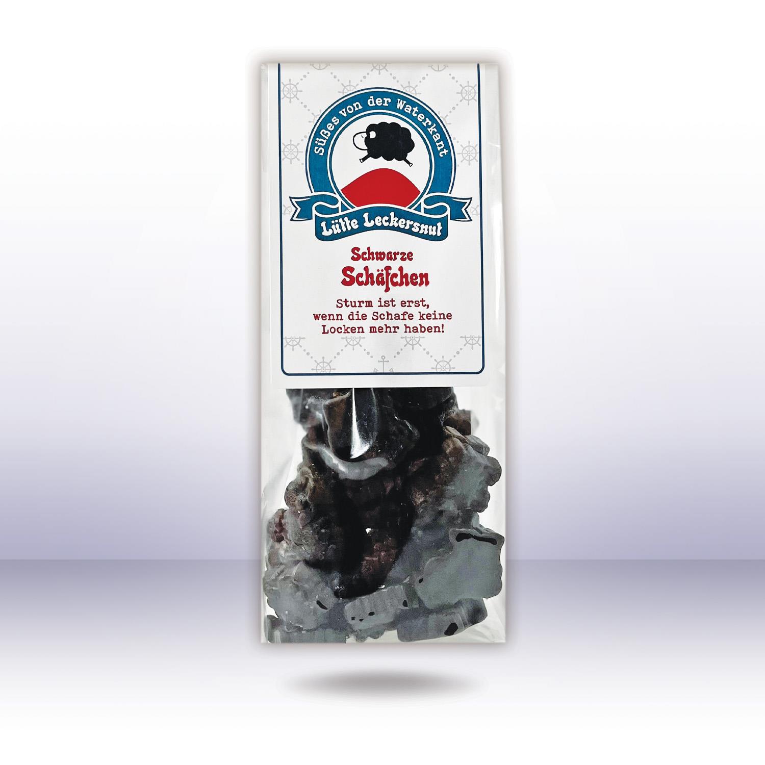 Lütte Leckersnut Schwarze Schäfchen (vegan), 120g