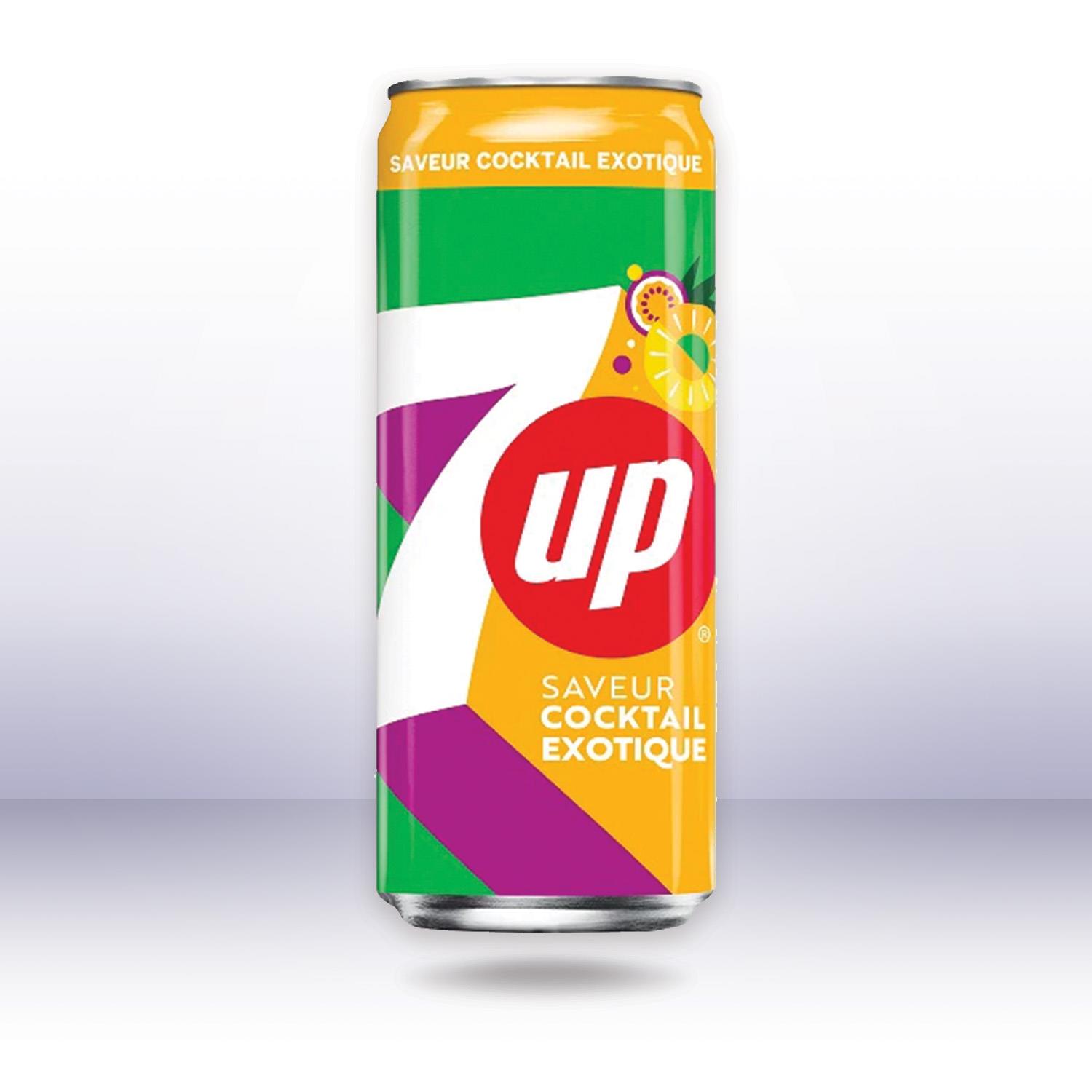 7 up Cocktail Exotique, 330ml