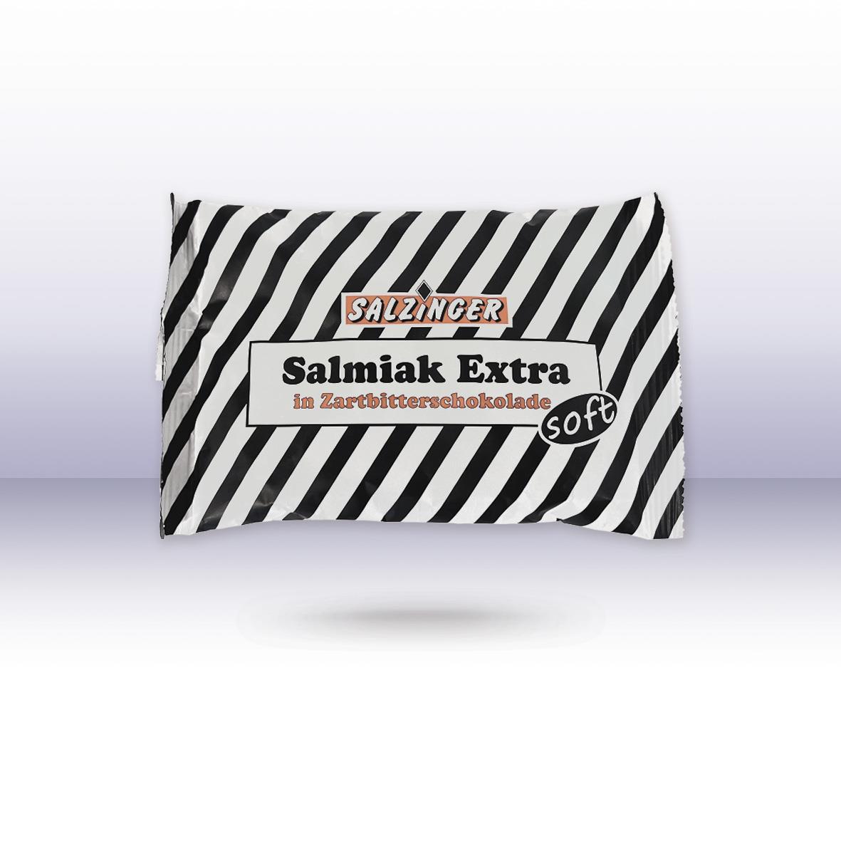 Salzinger Salmiak Extra in Zartbitterschokolade, 100g