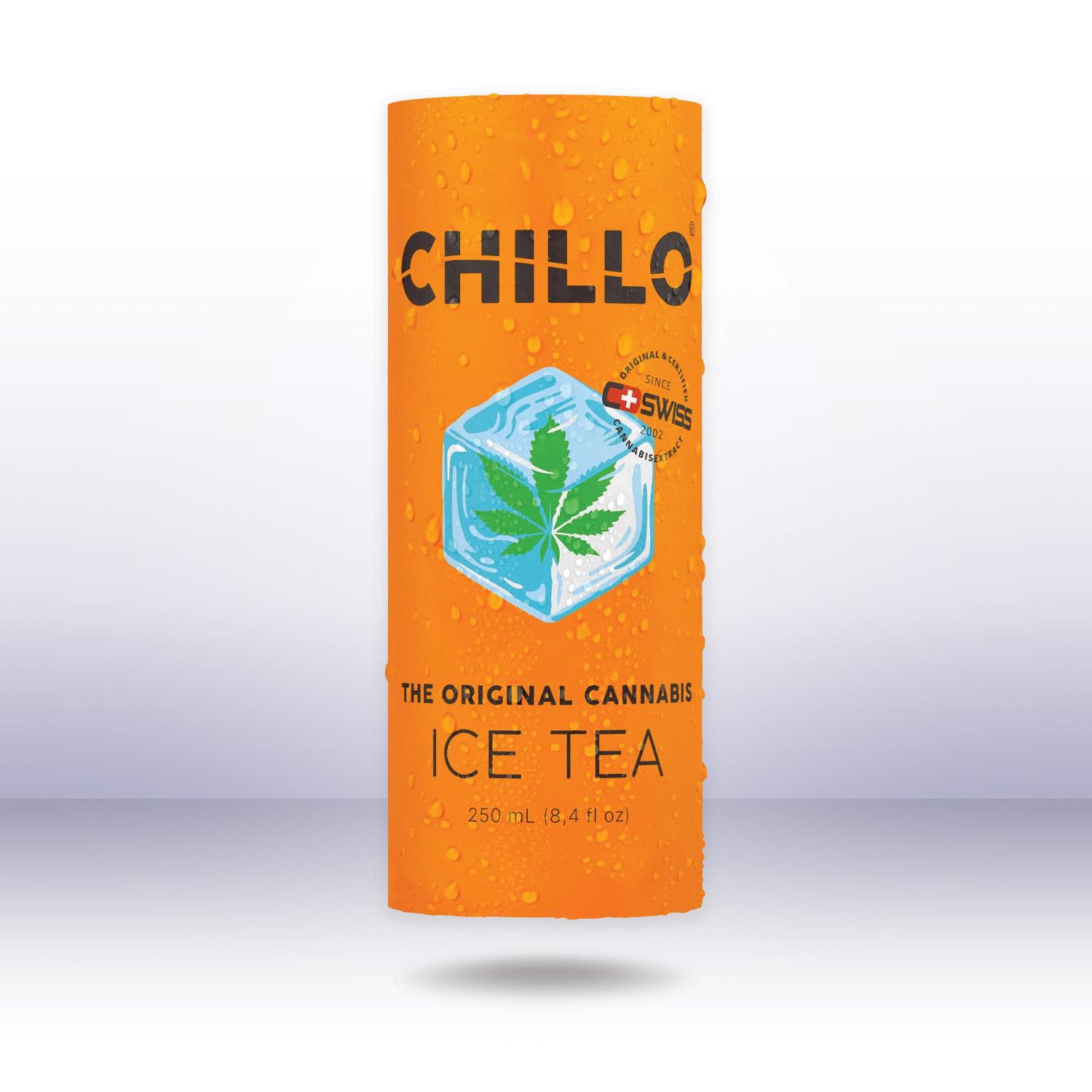 CHILLO The Original Cannabis Ice Tea, 250 ml, pfandfrei