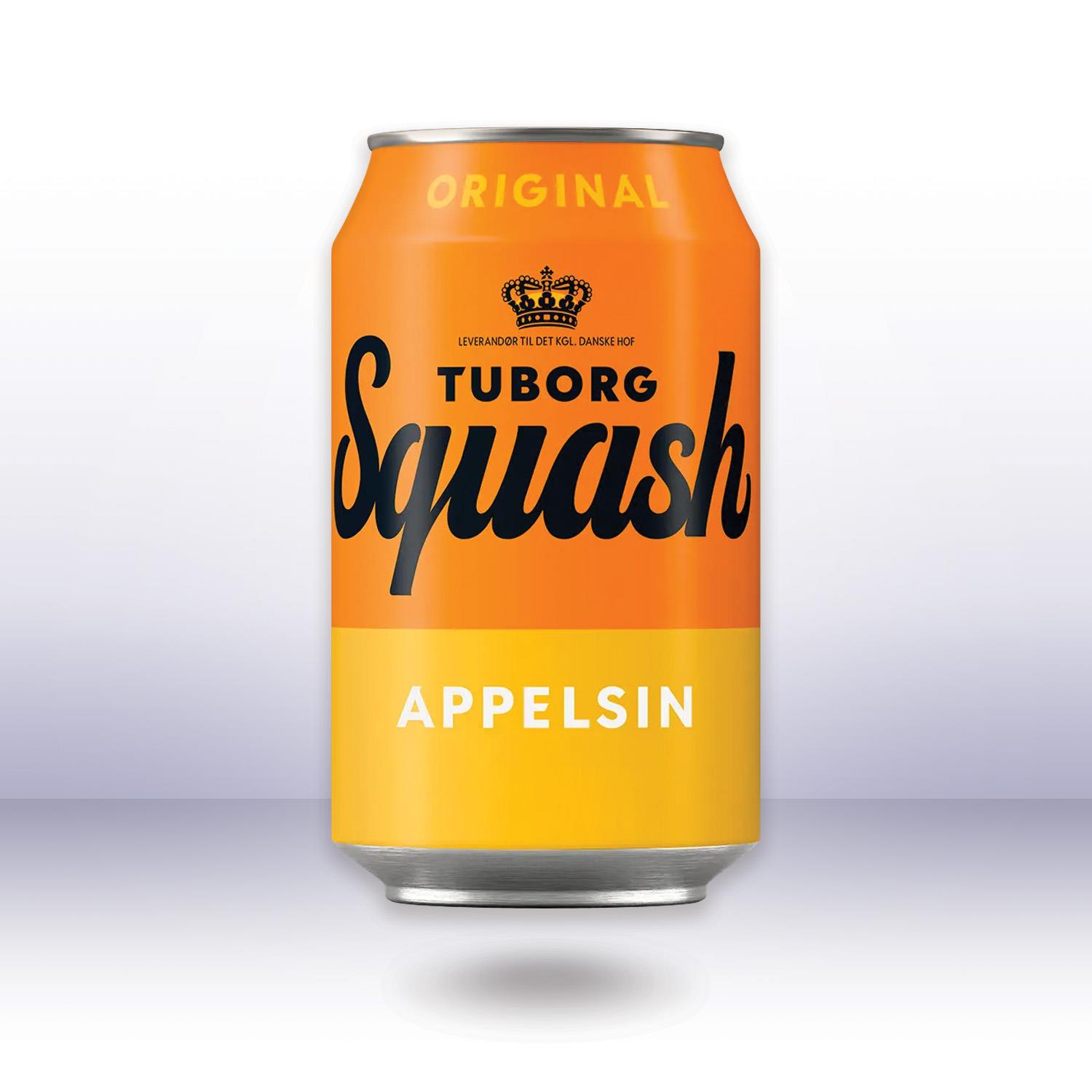 Tuborg Squash Appelsin, 330 ml