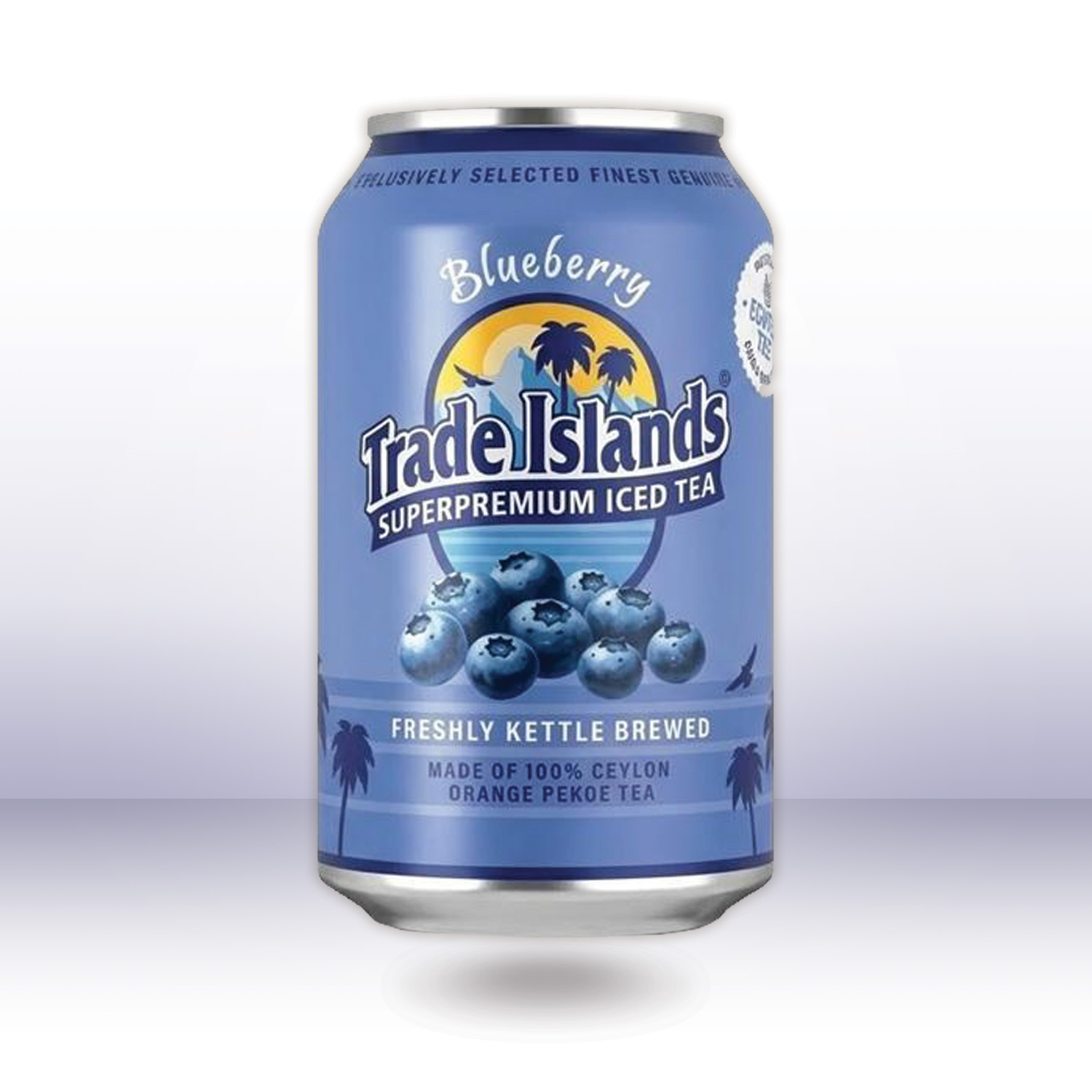 Trade Islands Iced Tea Blueberry, 330 ml