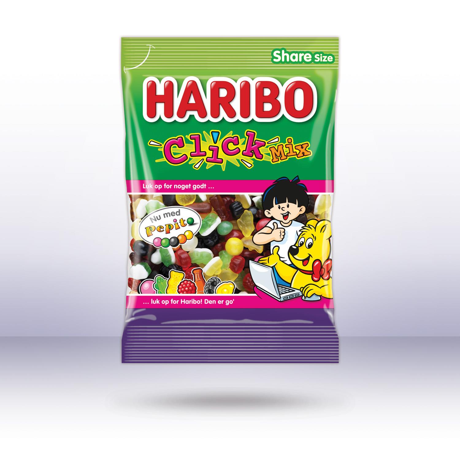 Haribo Dänemark Click Mix, 325g