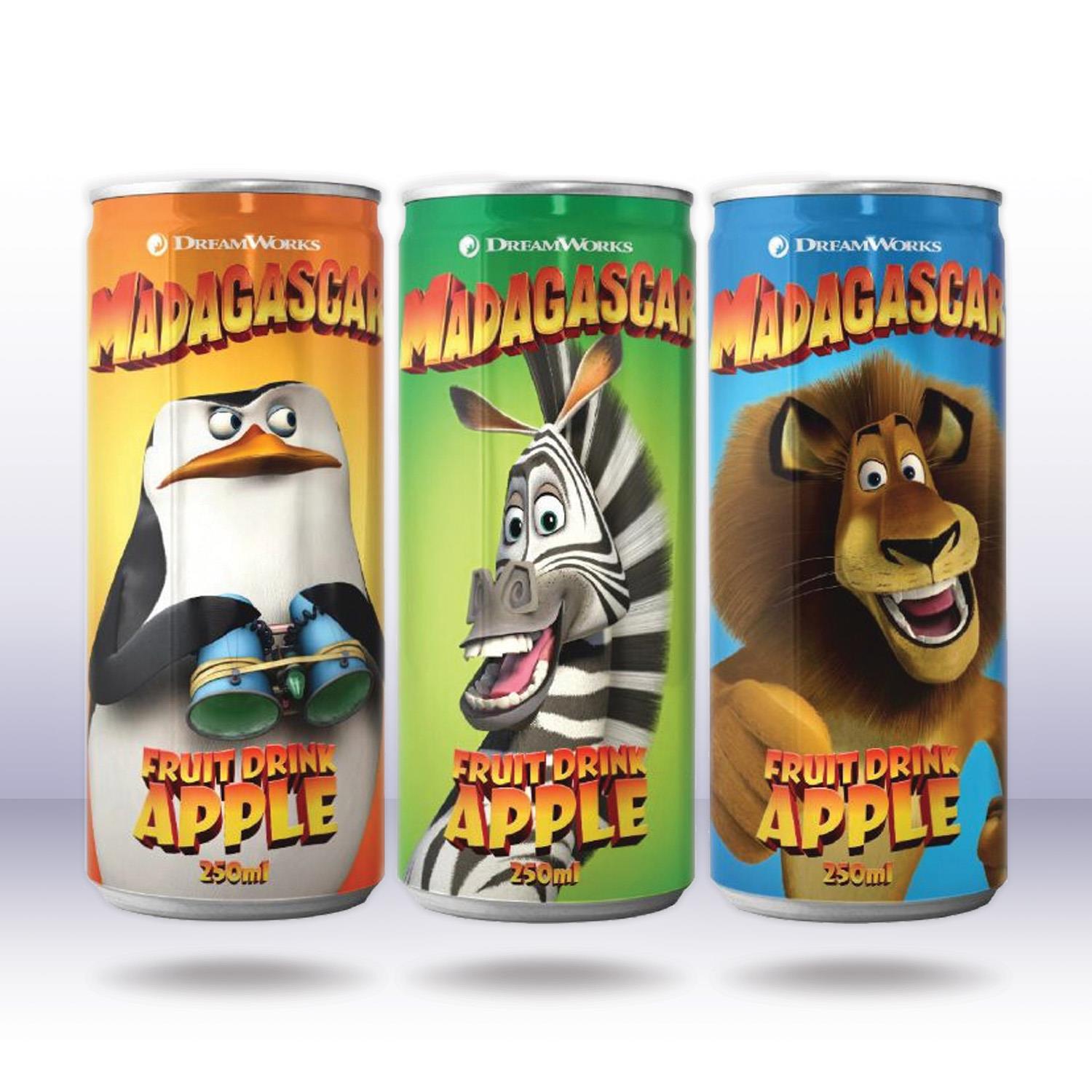 Madagascar Fruit Drink Apple, 250ml