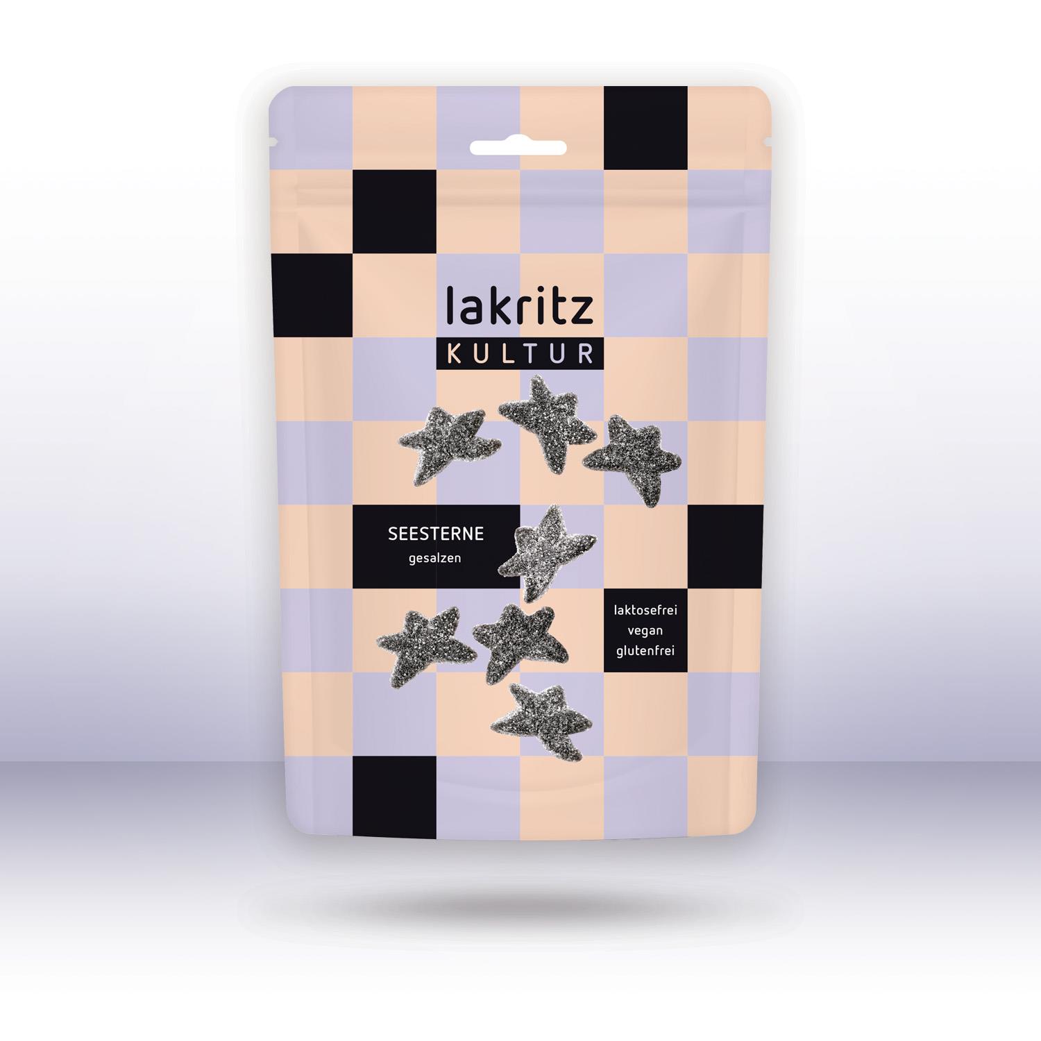 LAKRITZ KULTUR Seesterne, 150 g