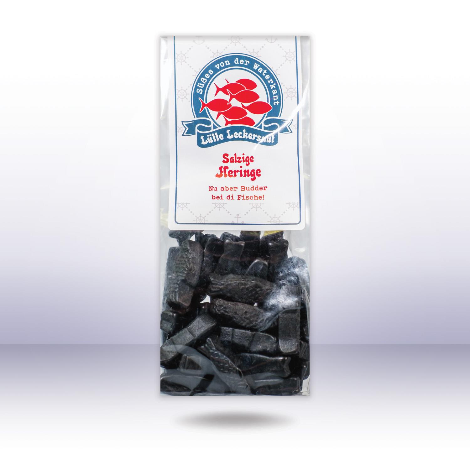 Lütte Leckersnut Salzige Heringe, 130g