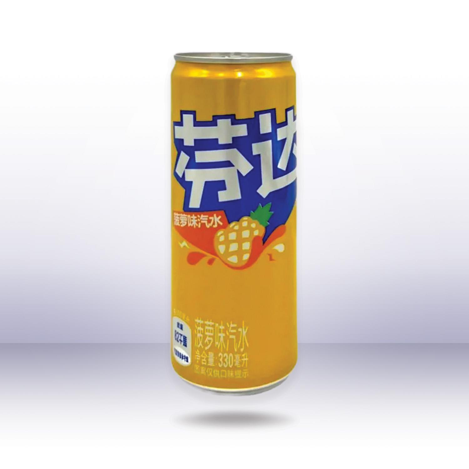 China Fanta Pineapple, 330 ml