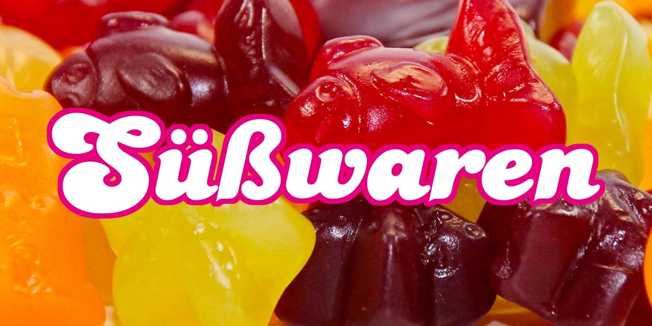 Süßwaren-Motiv zum Sortiment internationale Foodtrends