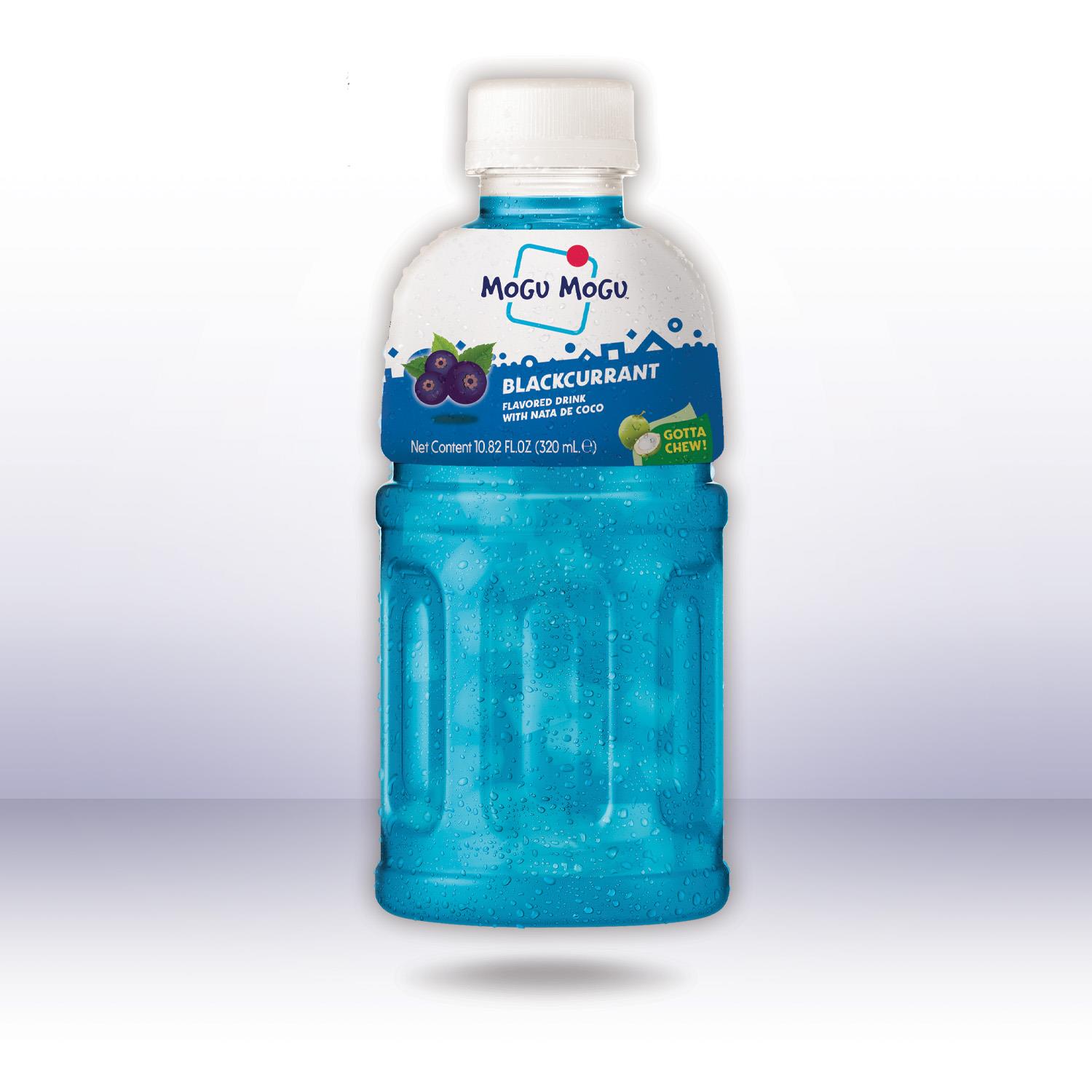 Mogu Mogu Zwarte Bessensmaak (Schwarze Johannisbeere), 320 ml