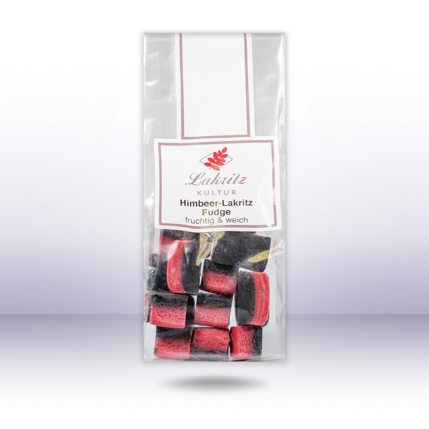 Lakritz Kultur Himbeer-Lakritz Fudge, 120g